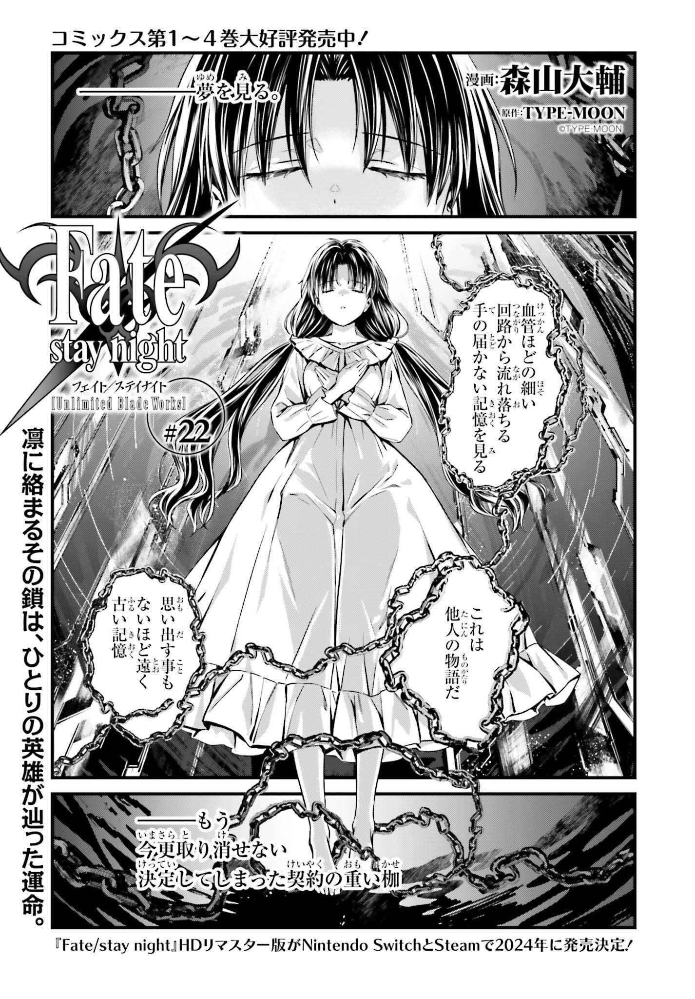 FATE/STAY NIGHT［UNLIMITED BLADE WORKS］ - 第22話 - Page 1